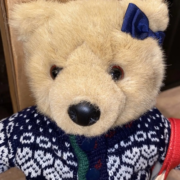 LL BEAN ELLIE BEAR CHRISTMAS PERFECT - Picture 3 of 5